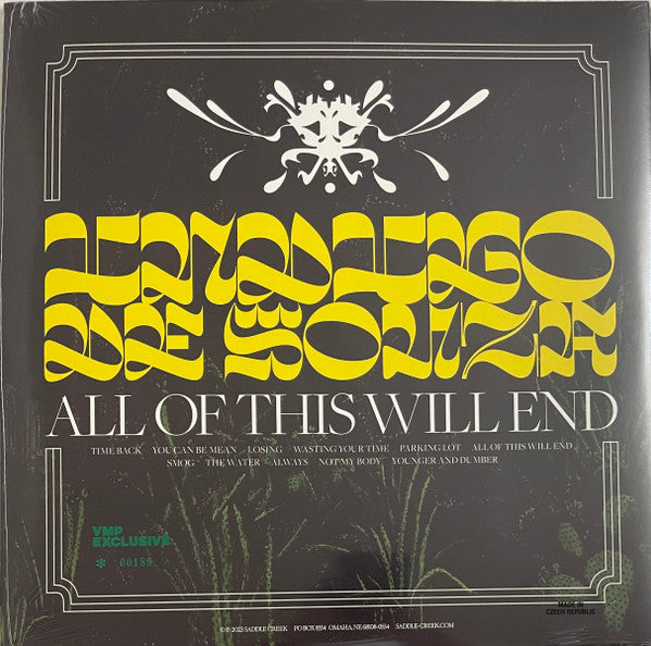 Indigo De Souza All Of This Will End LP Mint (M) Mint (M) Get Cheap Vinyl
