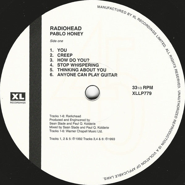 Pablo Honey | Mint (M) Mint (M) Get Cheap Vinyl