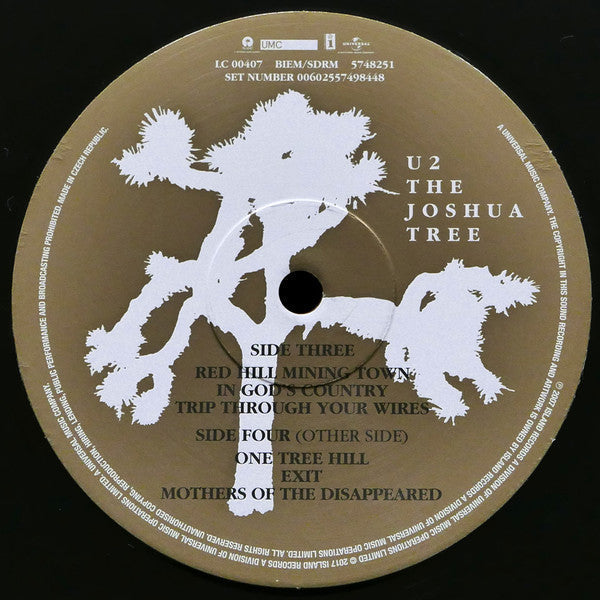 U2 The Joshua Tree 2xLP Mint (M) Mint (M) Get Cheap Vinyl