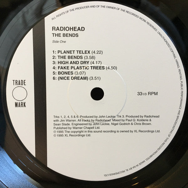 The Bends (VINYL) | Mint (M) Mint (M) Get Cheap Vinyl