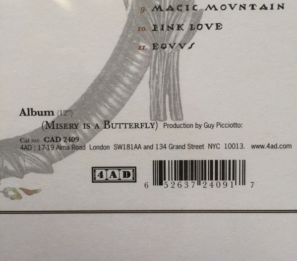 Misery Is A Butterfly | Mint (M) Mint (M) Get Cheap Vinyl