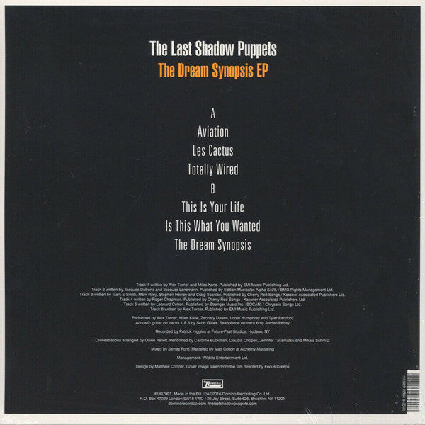 The Dream Synopsis EP | Mint (M) Mint (M) Get Cheap Vinyl