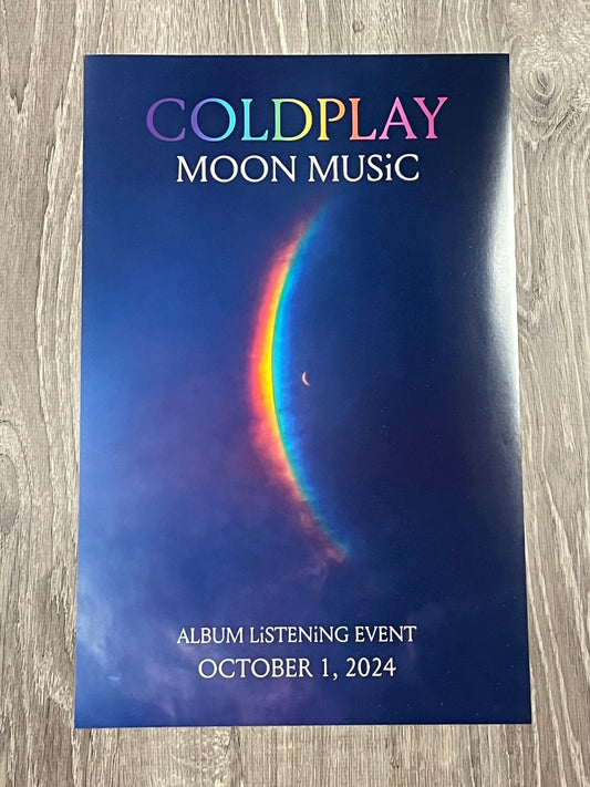 MOON MUSIC *12X16 POSTER* | Get Cheap Vinyl