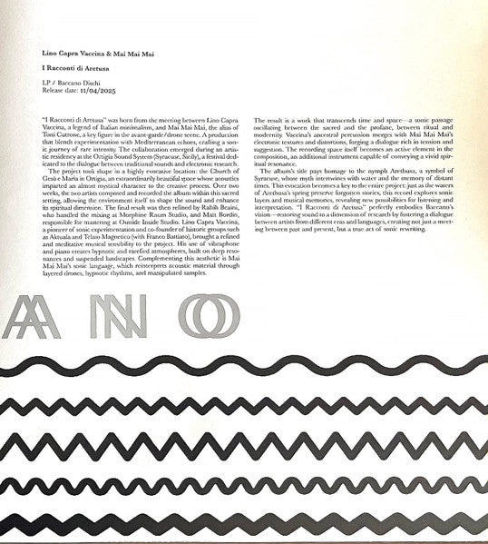 I Racconti Di Aretusa (VINYL) | Mint (M) Mint (M) Get Cheap Vinyl