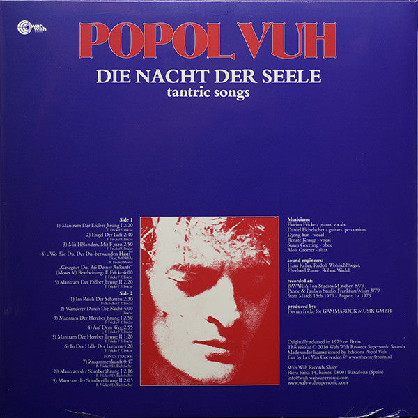 Die Nacht Der Seele - Tantric Songs | Mint (M) Mint (M) Get Cheap Vinyl
