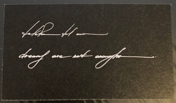 Dreams Are Not Enough | Mint (M) Mint (M) Get Cheap Vinyl