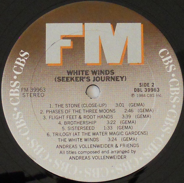 White Winds (VINYL) | Near Mint (NM) Near Mint (NM) Get Cheap Vinyl