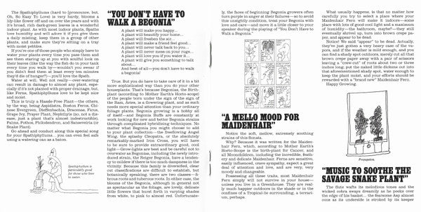 Mother Earth's Plantasia | Mint (M) Mint (M) Get Cheap Vinyl