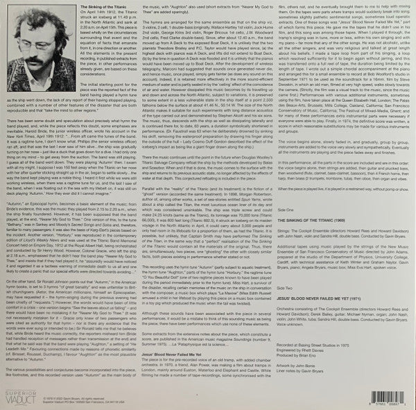 The Sinking Of The Titanic | Mint (M) Mint (M) Get Cheap Vinyl