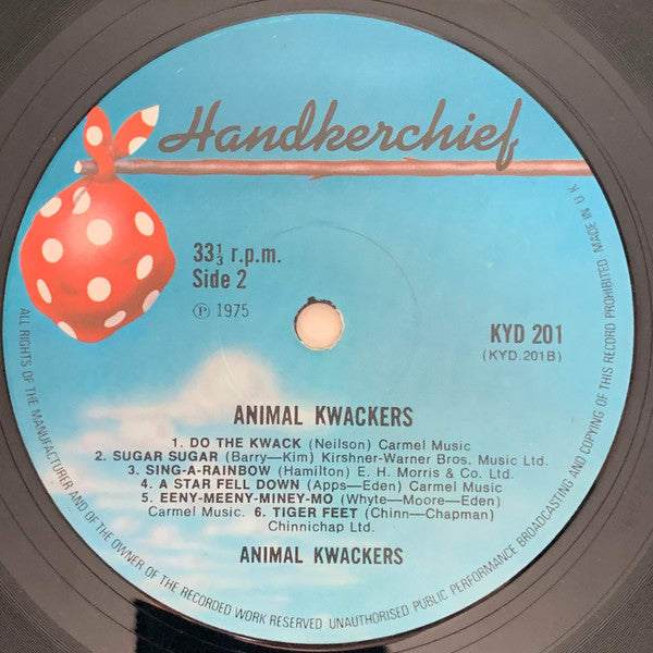 Animal Kwackers | Near Mint (NM) Near Mint (NM) Get Cheap Vinyl