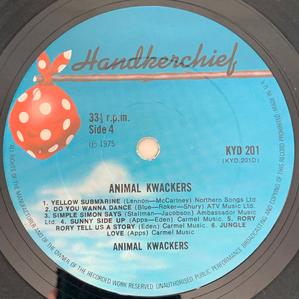 Animal Kwackers | Near Mint (NM) Near Mint (NM) Get Cheap Vinyl