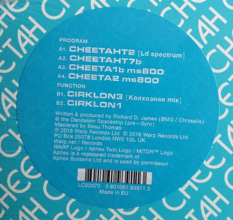 Cheetah EP | Mint (M) Mint (M) Get Cheap Vinyl