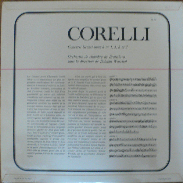 Quatre Concerti Grossi | Very Good Plus (VG+) Near Mint (NM) Get Cheap Vinyl