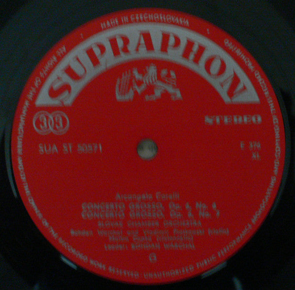 Quatre Concerti Grossi | Very Good Plus (VG+) Near Mint (NM) Get Cheap Vinyl