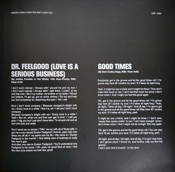 I Never Loved A Man The Way I Love You | Mint (M) Mint (M) Get Cheap Vinyl