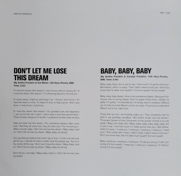 I Never Loved A Man The Way I Love You | Mint (M) Mint (M) Get Cheap Vinyl