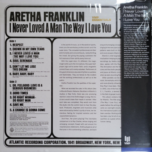 I Never Loved A Man The Way I Love You | Mint (M) Mint (M) Get Cheap Vinyl