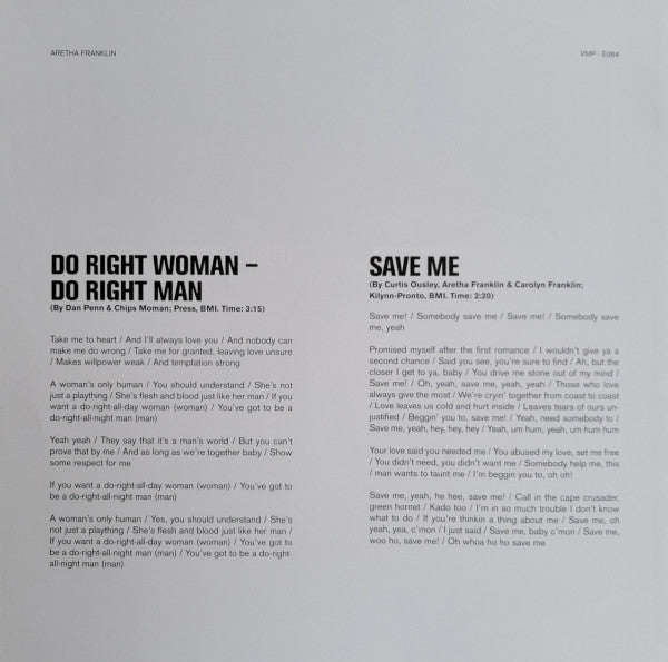 I Never Loved A Man The Way I Love You | Mint (M) Mint (M) Get Cheap Vinyl