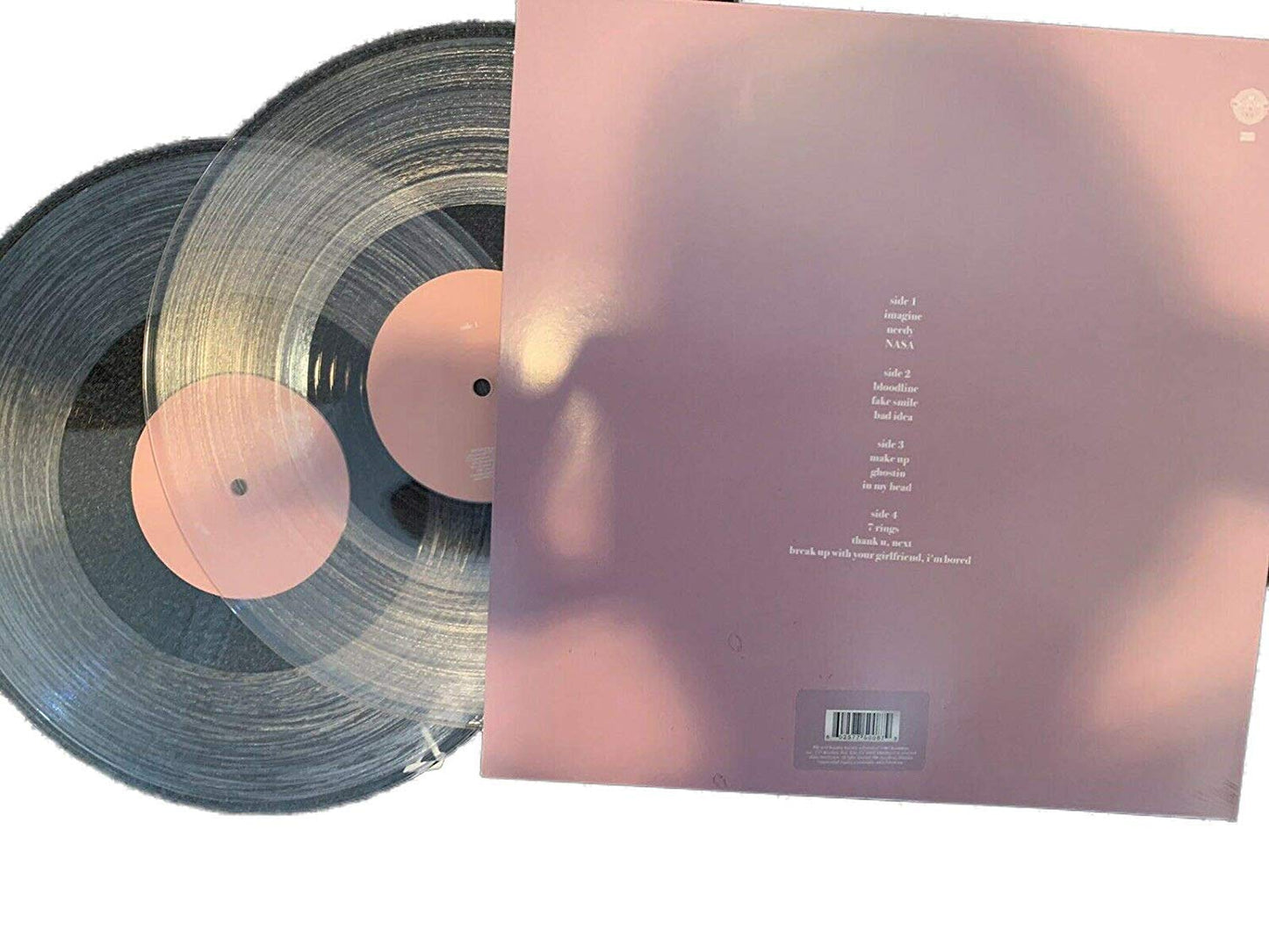Thank U, Next (Limited Edition, Clear Colored Vinyl) (2 Lp's) | Mint (M) Mint (M) Get Cheap Vinyl