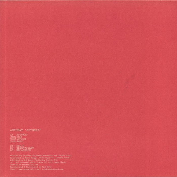 Automat | Mint (M) Mint (M) Get Cheap Vinyl