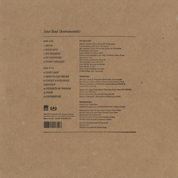 Sour Soul (Instrumentals) | Mint (M) Mint (M) Get Cheap Vinyl