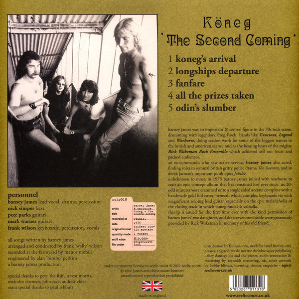 Köneg 'The Second Coming' | Mint (M) Mint (M) Get Cheap Vinyl