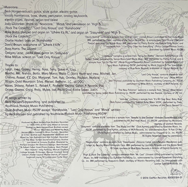 Odelay *LEVI CUT* | Mint (M) Mint (M) Get Cheap Vinyl