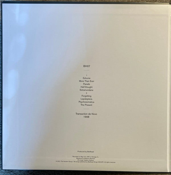 Transaction De Novo | Mint (M) Mint (M) Get Cheap Vinyl