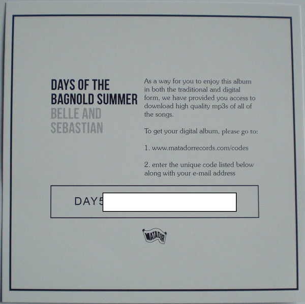 Days Of The Bagnold Summer | Mint (M) Mint (M) Get Cheap Vinyl