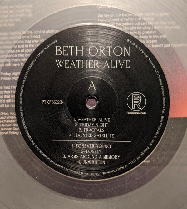 Weather Alive | Mint (M) Mint (M) Get Cheap Vinyl