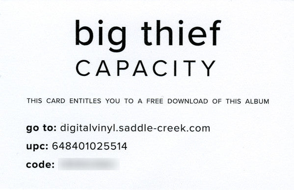 Capacity | Mint (M) Mint (M) Get Cheap Vinyl