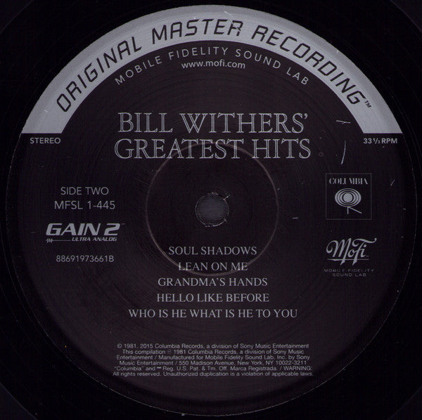 Bill Withers' Greatest Hits | Mint (M) Mint (M) Get Cheap Vinyl