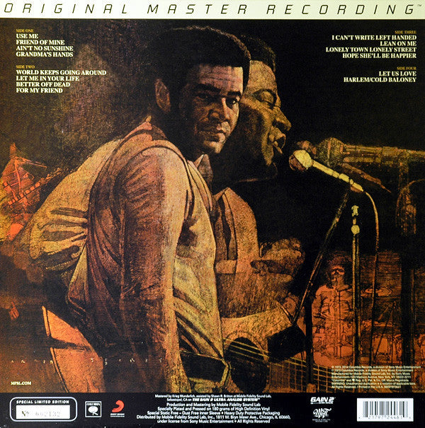 Bill Withers Live At Carnegie Hall (2xVINYL MFSL) | Mint (M) Mint (M) Get Cheap Vinyl