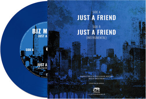 Just A Friend (Colored Vinyl, Blue, Remixed, Remastered) (7" Single) | Mint (M) Mint (M) Get Cheap Vinyl