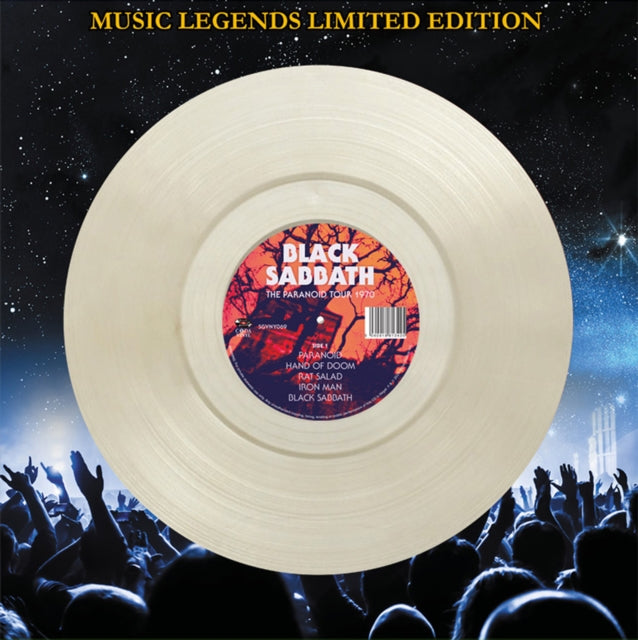 The Paranoid Tour 1970 (Clear Vinyl) [Import] | Mint (M) Mint (M) Get Cheap Vinyl