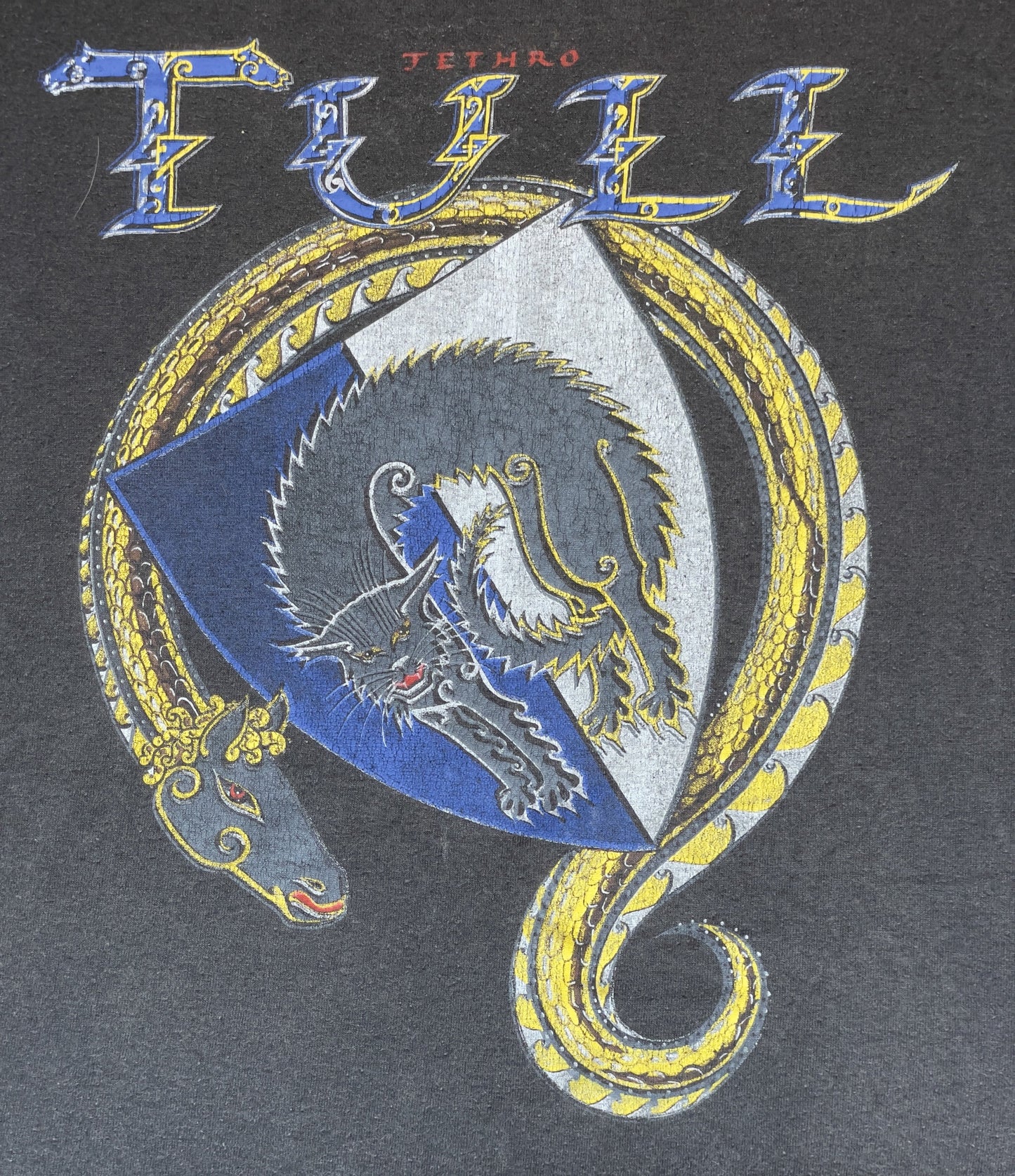 1987 Tour | Men's Black 50/50 XL Short Sleeve T-Shirt | Get Cheap Vinyl