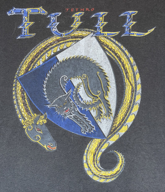 1987 Tour | Men's Black 50/50 XL Short Sleeve T-Shirt | Get Cheap Vinyl