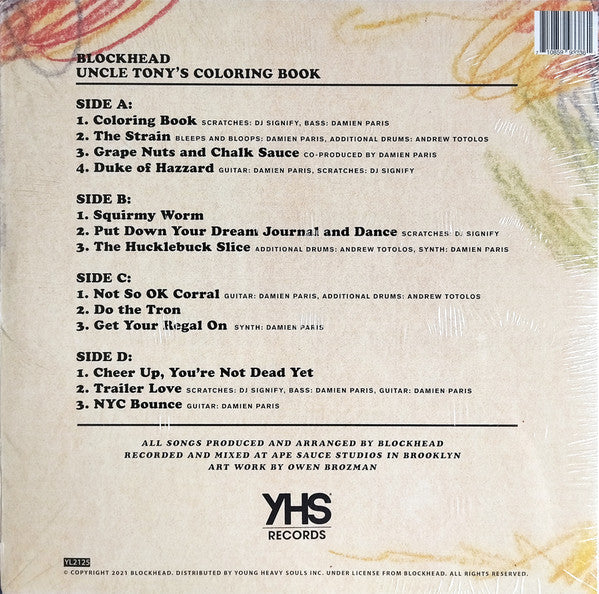 Uncle Tony's Coloring Book | Mint (M) Mint (M) Get Cheap Vinyl
