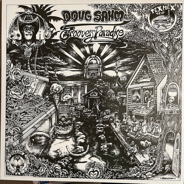 Doug Sahm Groover's Paradise LP Mint (M) Mint (M) Get Cheap Vinyl