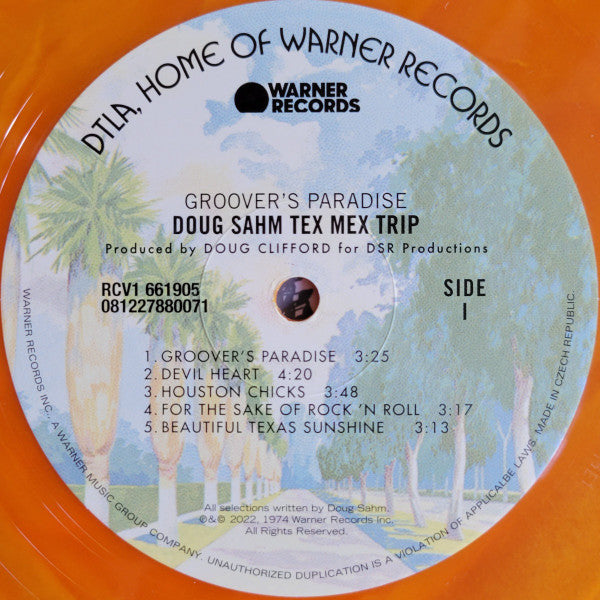 Doug Sahm Groover's Paradise LP Mint (M) Mint (M) Get Cheap Vinyl