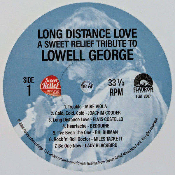 Long Distance Love (A Sweet Relief Tribute To Lowell George) (WHITE VINYL) | Mint (M) Mint (M) Get Cheap Vinyl