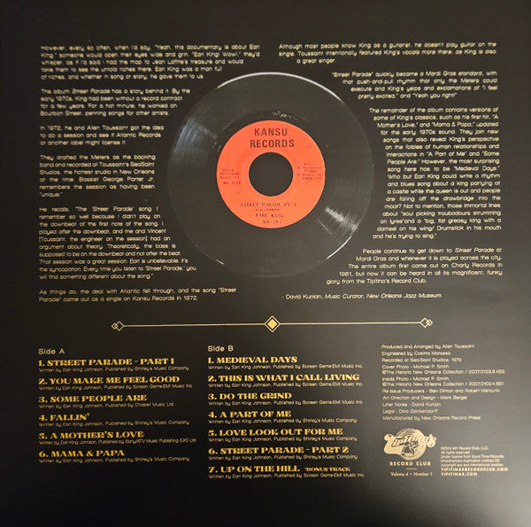 Street Parade (YELLOW MARBLE VINYL) | Mint (M) Mint (M) Get Cheap Vinyl