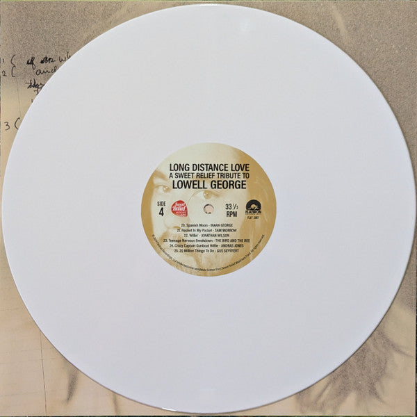 Long Distance Love (A Sweet Relief Tribute To Lowell George) (WHITE VINYL) | Mint (M) Mint (M) Get Cheap Vinyl