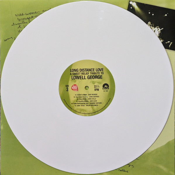 Long Distance Love (A Sweet Relief Tribute To Lowell George) (WHITE VINYL) | Mint (M) Mint (M) Get Cheap Vinyl