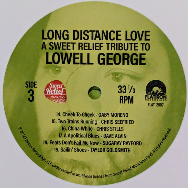 Long Distance Love (A Sweet Relief Tribute To Lowell George) (WHITE VINYL) | Mint (M) Mint (M) Get Cheap Vinyl