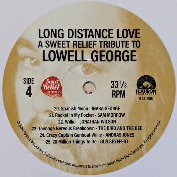 Long Distance Love (A Sweet Relief Tribute To Lowell George) (WHITE VINYL) | Mint (M) Mint (M) Get Cheap Vinyl