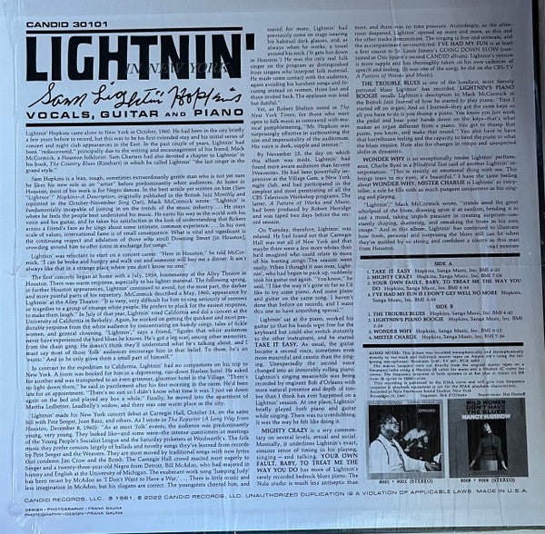 Lightnin' In New York | Mint (M) Mint (M) Get Cheap Vinyl