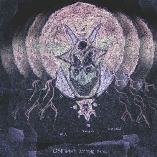 Lightning At The Door (PINK W BLUE SWIRLS VINYL) | Mint (M) Mint (M) Get Cheap Vinyl