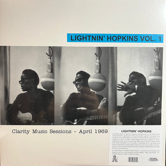 Vol. 1 : Clarity Music Sessions - April 1969 (VINYL) | Mint (M) Mint (M) Get Cheap Vinyl
