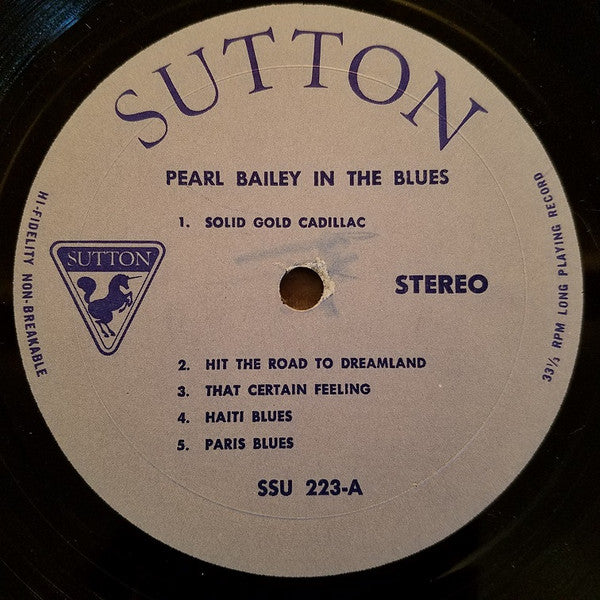 The Blues Featuring Pearl Bailey | Excellent (EX) Very Good (VG) Get Cheap Vinyl
